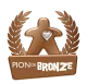 Pion de bronze
